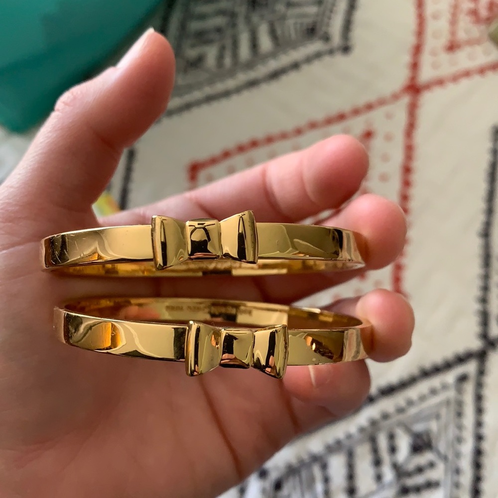 two kate spade bracelets